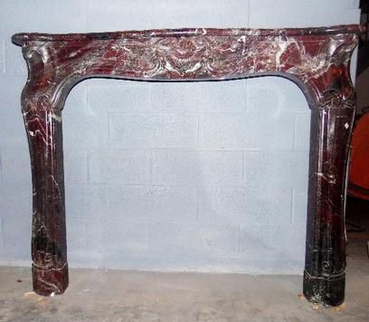 LXV Marble fireplace 