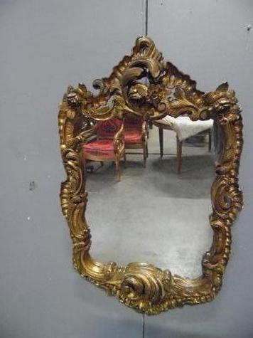 Wood mirror 18th 