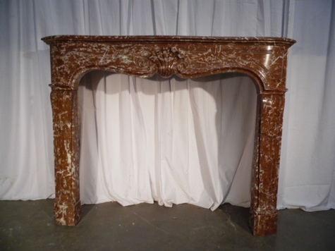 fireplace style louis xv 18th  n° 22 