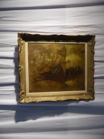 oil on canvas signed S.HONORE