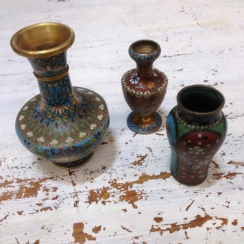 bronze vases 