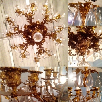 chandelier bronze 