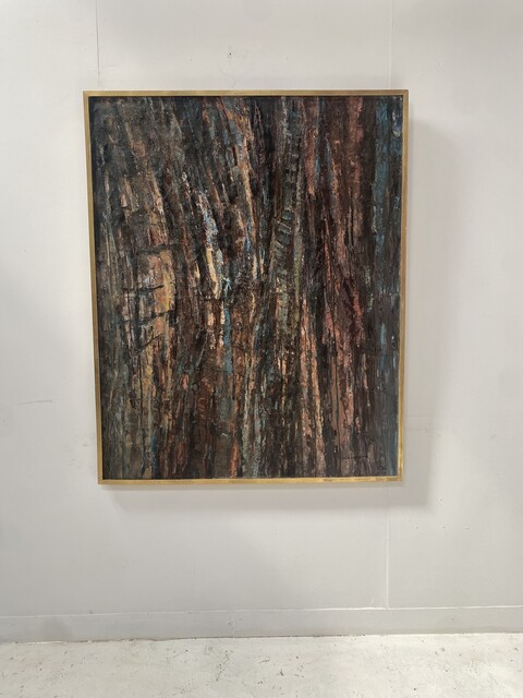 huile sur toile portant la signature de Pollet Leclerc . XX siècle .