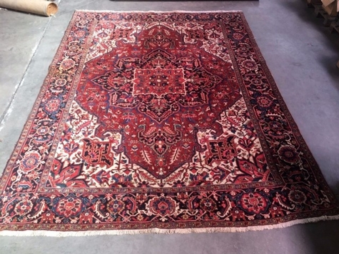 large persian wool rug HERIZ