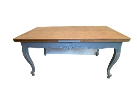 Table de style Régence relooké Table a allonges XX siècle
