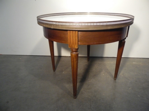 table louis xvi mahogany c 1950 