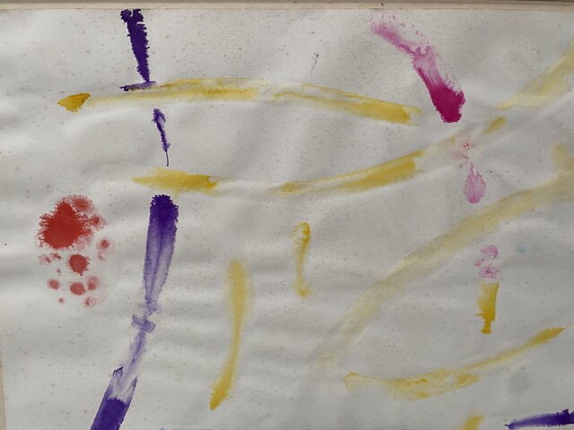 œuvre portant la signature de Michel Cadoret daté 1966 . XX siècle .