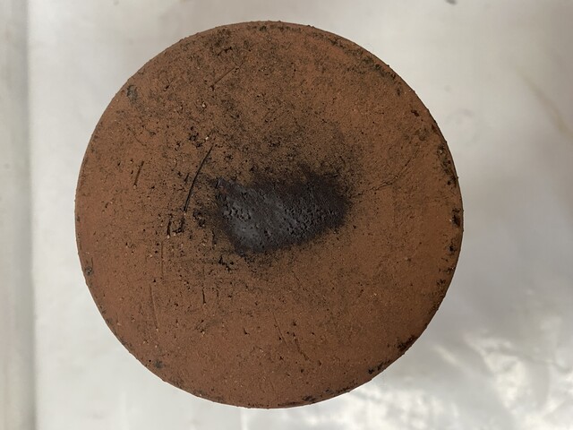 Aiguière en grès émaillé signé Jean Marais provenance Vallauris . XX siècle .