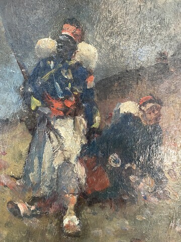 Alphonse Chigot, né le 23 /10/ 1824 à Graçay et mort le 8/10/1917 . XIX siècle .