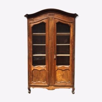 bookcase walnut circa 1780