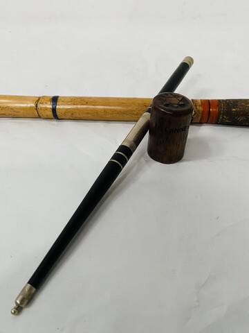 canne du Rabin rustique décorative . XX siècle .