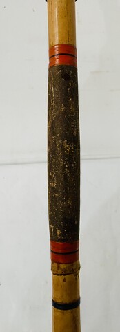 canne du Rabin rustique décorative . XX siècle .