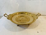 coupe sur pieds en bronze de F-Levillain fondeur Barbedienne . XIX siècle .