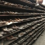 ensemble de sept mile moule de pieds bois et fer . XX Siècle .