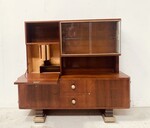 meuble architectural époque art déco formant vitrine . XX siècle .