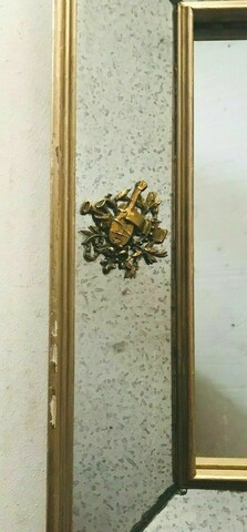 Miroir a pare closes de années 1950 XX siècle