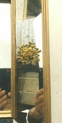 Miroir a pare closes de années 1950 XX siècle