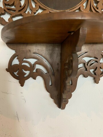 Paire d'étagères murale Marquèterie de SORRENTE Italie XX siècle