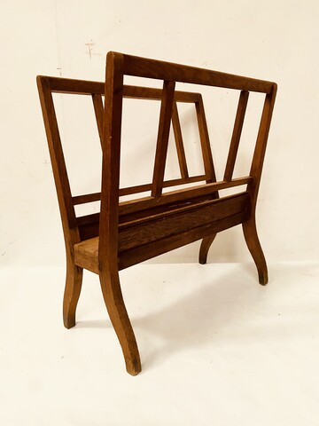 porte carton ou porte gravures en chêne massif . XX siècle .