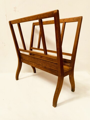 porte carton ou porte gravures en chêne massif . XX siècle .