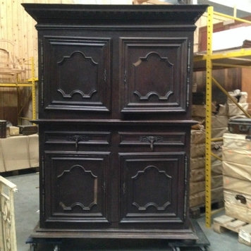 sideboard in solid oak 18th century