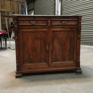 sideboard walnut 20th century 