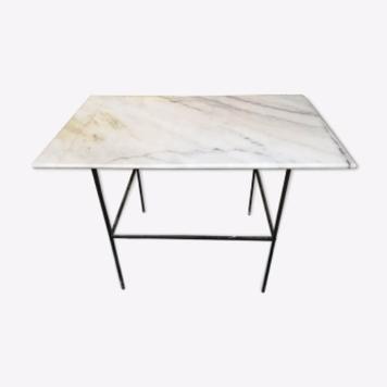 table d'appoint dessus marbre 