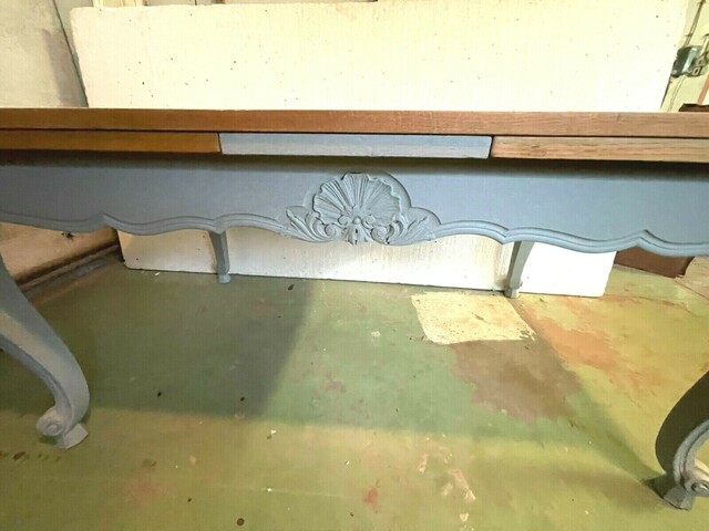 Table de style Régence relooké Table a allonges XX siècle